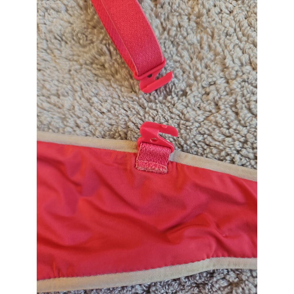 Victoria's Secret Perfect Coverage Bra 34D Pink Padded Underwire Convertible - Picture 2 of 9
